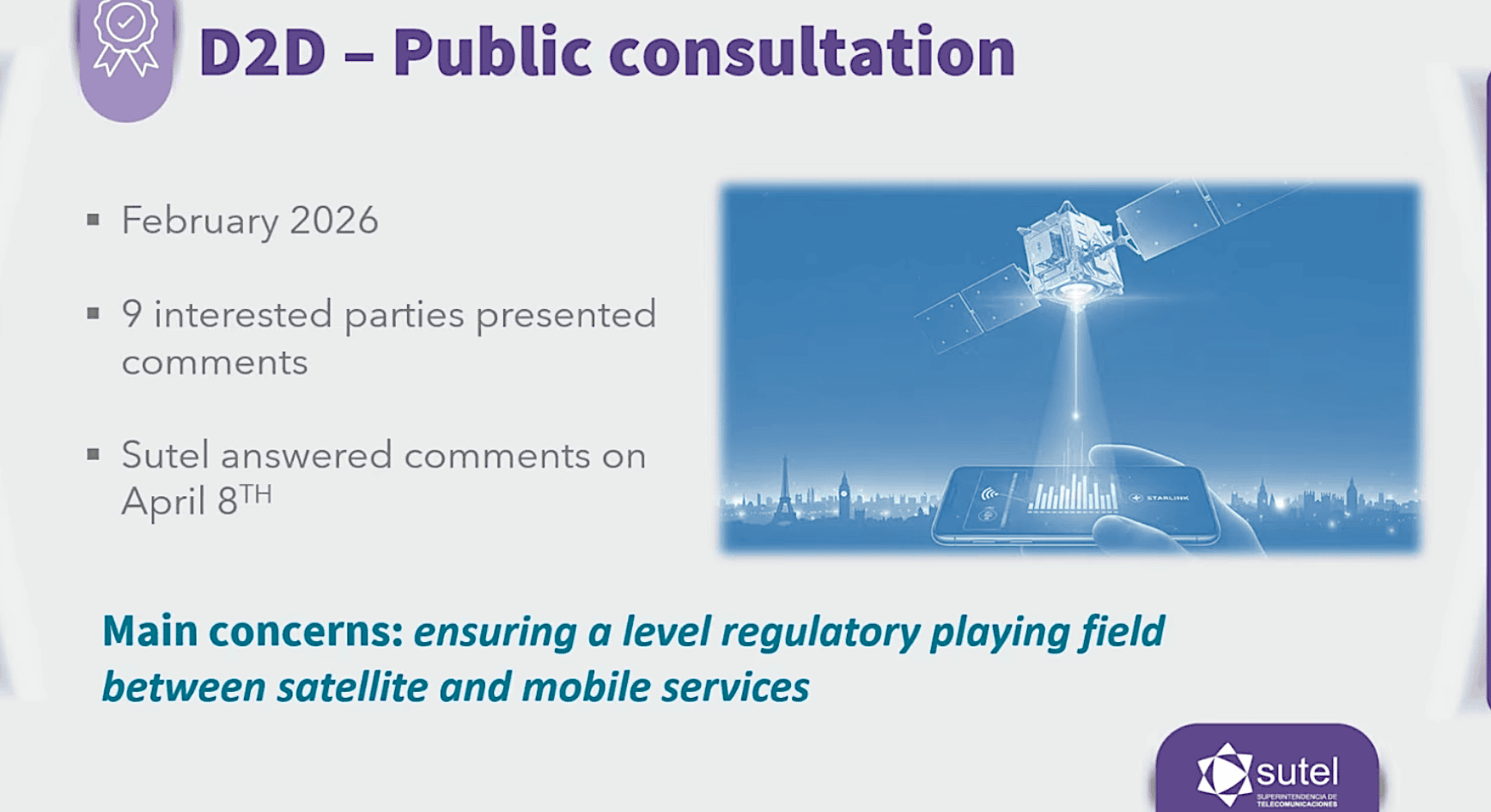 Canada, Costa Rica, GSMA struggle with how to regulate D2D using satellite spectrum and avoid 'Wild West' scenario Intel Report
